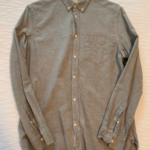 Mens M grey H&M button down